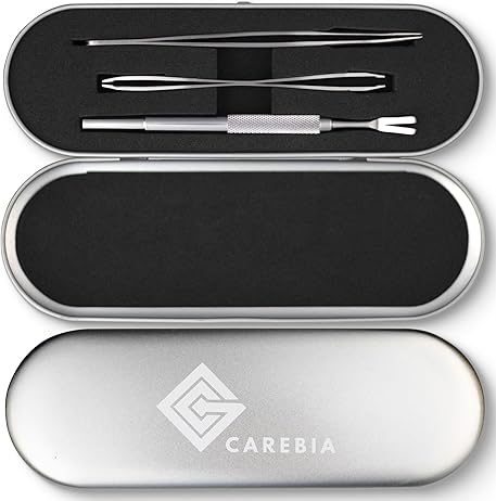 Carebia Stainless Steel Tick Remover Set